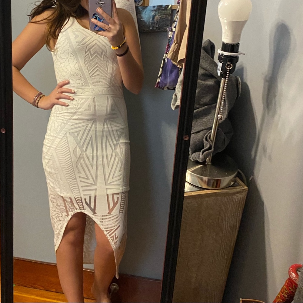 White dress